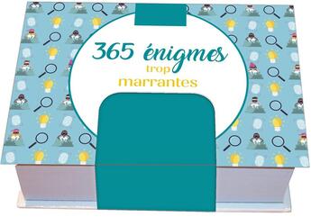 Couverture du livre « 365 énigmes trop marrantes » de  aux éditions Editions 365