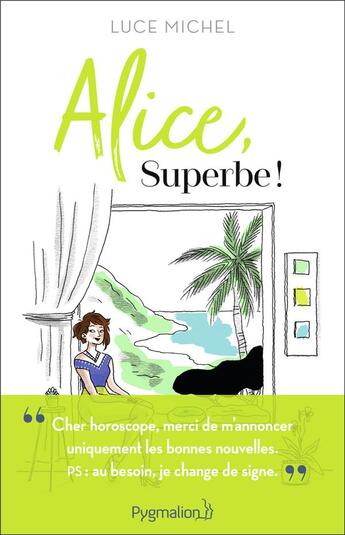 Couverture du livre « Alice, superbe ! » de Luce Michel aux éditions Pygmalion