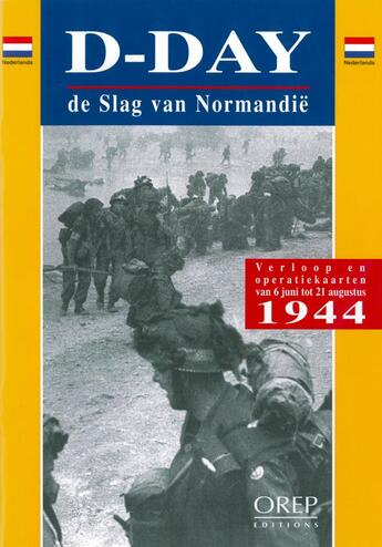 Couverture du livre « D-day de slag van normandie » de  aux éditions Orep