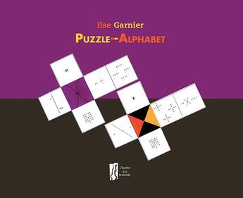 Couverture du livre « Puzzle-alphabet » de Ilse Garnier aux éditions L'herbe Qui Tremble