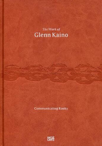 Couverture du livre « The work of Glenn Kaino » de Fang Firstenberg aux éditions Hatje Cantz