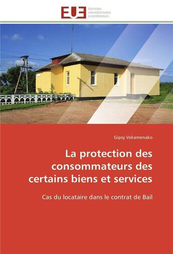 Couverture du livre « Contrats et performances des marches du lait local au senegal » de Vekamenako-G aux éditions Editions Universitaires Europeennes