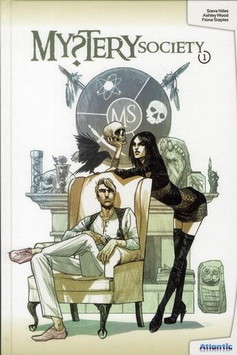 Couverture du livre « Mystery society t.1 » de Steve Niles et Ashley Wood et Fiona Staples aux éditions Atlantic