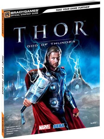 Couverture du livre « Thor God Of Thunder Official Strategy Guide » de Bradygames aux éditions Dk Brady Games