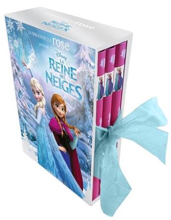 Couverture du livre « La Reine des Neiges : coffret » de Disney aux éditions Hachette Jeunesse