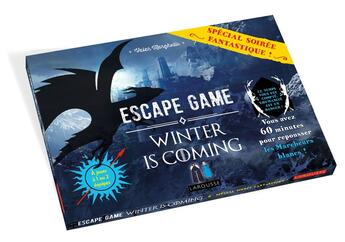 Couverture du livre « Escape game ; winter is coming » de Melanie Wanga aux éditions Larousse