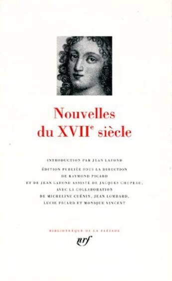 Couverture du livre « Nouvelles du XVII siècle » de  aux éditions Gallimard