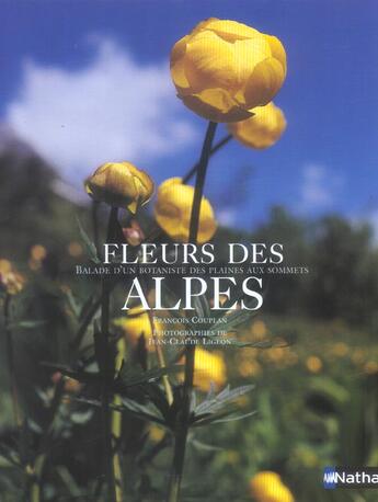 Couverture du livre « Fleurs des alpes joyaux montag » de Couplan/Ligeon aux éditions Nathan