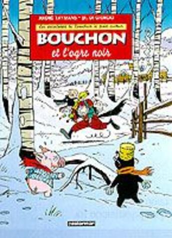 Couverture du livre « Bouchon et l'ogre noir » de Taymans aux éditions Casterman