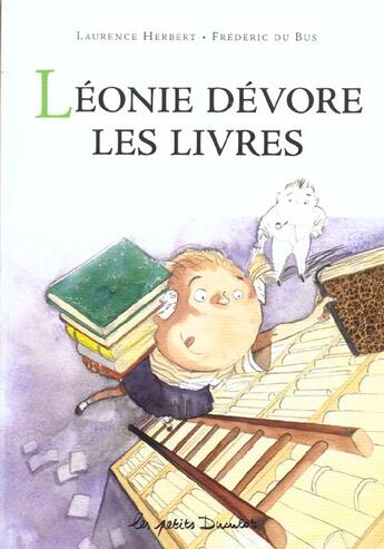 Couverture du livre « Leonie devore les livres » de Herbert/Du Bus aux éditions Casterman