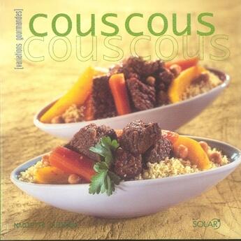 Couverture du livre « Couscous » de Nadjette Guidoum aux éditions Solar