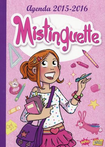 Couverture du livre « Mistinguette, agenda scolaire 2015-2016, chats » de  aux éditions Jungle
