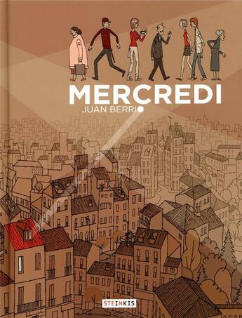 Couverture du livre « Mercredi » de Juan Berrio aux éditions Steinkis