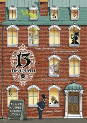 Couverture du livre « 13 devil street » de Benoit Vieillard aux éditions Filidalo