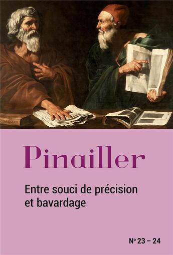 Couverture du livre « Pinailler ; entre souci de précision et bavardage » de Krabbe/Bloch/Labia aux éditions Cahiers Sens Public