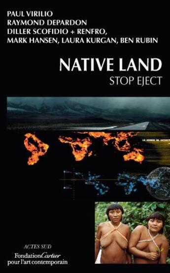 Couverture du livre « Native land - stop eject » de Depardon/Virilio aux éditions Actes Sud