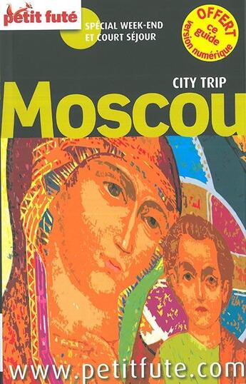 Couverture du livre « Moscou 2016 city trip » de  aux éditions Le Petit Fute