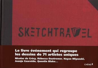 Couverture du livre « Sketchtravel » de  aux éditions Chene