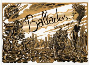 Couverture du livre « Ballades » de Adrien Demont aux éditions Scutella