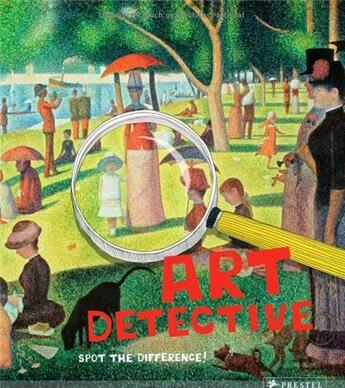 Couverture du livre « Art detective spot the difference » de Doris Kutschbach aux éditions Prestel
