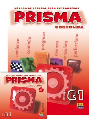 Couverture du livre « Prisma c1 consolida l del alumno cd » de Ruth Vazquez Fernandez et Maria Angeles Casado Perez et Zara Fernandez Moya et Hugo Roberto Wingeyer et M Marti Sanchez aux éditions Edinumen