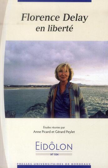 Couverture du livre « EIDOLON » de Gérard Peylet aux éditions Pu De Bordeaux