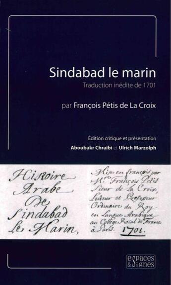 Couverture du livre « Sindabad le marin » de Coll aux éditions Espaces & Signes