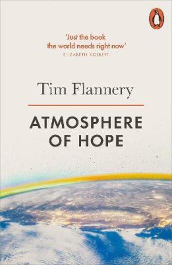 Couverture du livre « Atmosphere of hope » de Tim Flannery aux éditions Adult Pbs