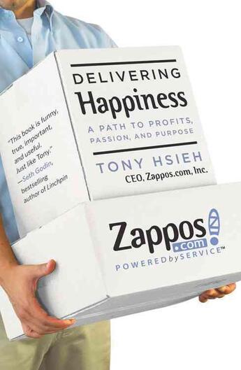 Couverture du livre « DELIVERING HAPPINESS » de Tony Hsieh aux éditions Grand Central