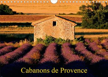 Couverture du livre « Cabanons de provence calendrier mural 2020 din a4 horizontal - autrefois les paysans allaient (édition 2020) » de Lepage Francois aux éditions Calvendo