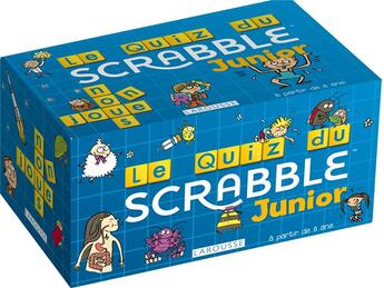 Couverture du livre « Le quiz du scrabble junior » de  aux éditions Larousse