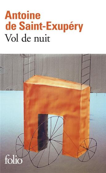 Couverture du livre « Vol de nuit » de Antoine De Saint-Exupery aux éditions Folio