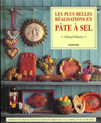 Couverture du livre « Plus belles realisations en pates a sel (les) » de  aux éditions Casterman