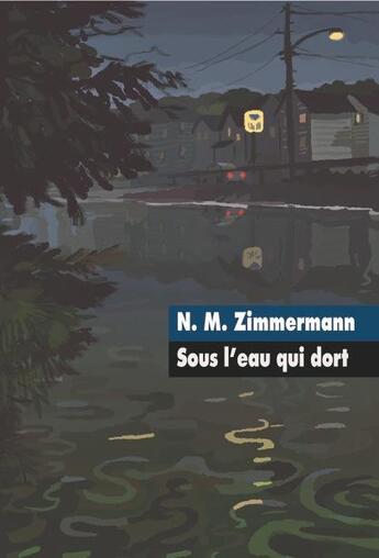 Couverture du livre « Sous l'eau qui dort » de Naima Murail-Zimmermann aux éditions Ecole Des Loisirs