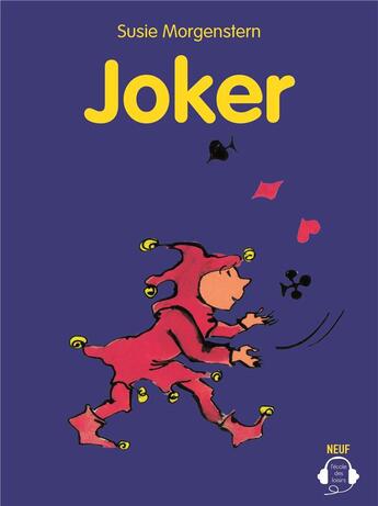 Couverture du livre « Joker audio » de Susie Morgenstern aux éditions Ecole Des Loisirs
