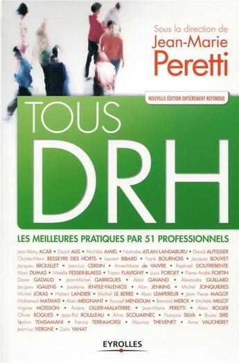 Couverture du livre « Tous DRH » de Jean-Marie Peretti aux éditions Eyrolles