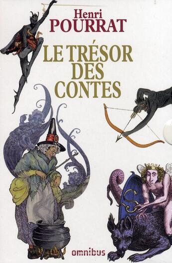 Couverture du livre « Coffret le tresor des contes » de Henri Pourrat aux éditions Omnibus