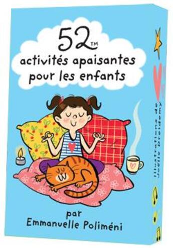 Couverture du livre « 52 activités apaisantes pour les enfants » de Emmanuelle Polimeni aux éditions Editions 365