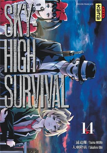 Couverture du livre « Sky-high survival Tome 14 » de Tsuina Miura et Takahiro Oba aux éditions Kana