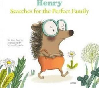 Couverture du livre « Henry searches for a new family » de Mylene Rigaudie et Yann Walcker aux éditions Auzou