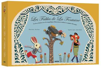 Couverture du livre « Les fables de La Fontaine Tome 1 » de Julia Frohlich et Elsa Mora et Jean De La Fontaine aux éditions Auzou