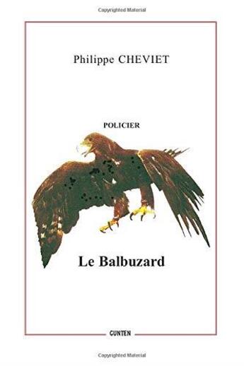 Couverture du livre « Le balbuzard » de Philippe Cheviet aux éditions Gunten