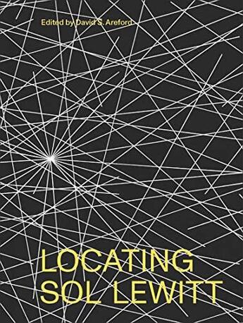 Couverture du livre « Locating sol lewitt » de David S. Areford aux éditions Yale Uk