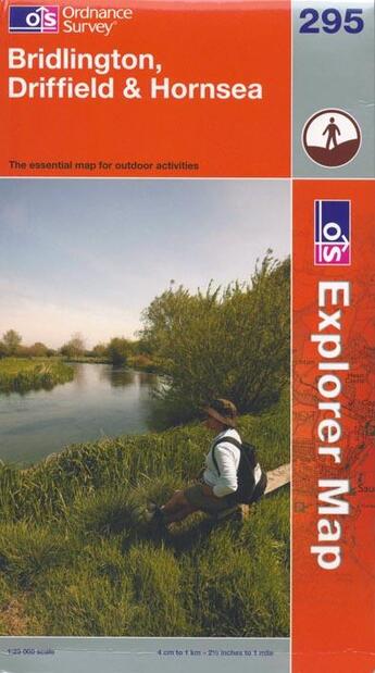 Couverture du livre « Bridlington, Driffield & Hornsea » de  aux éditions Ordnance Survey