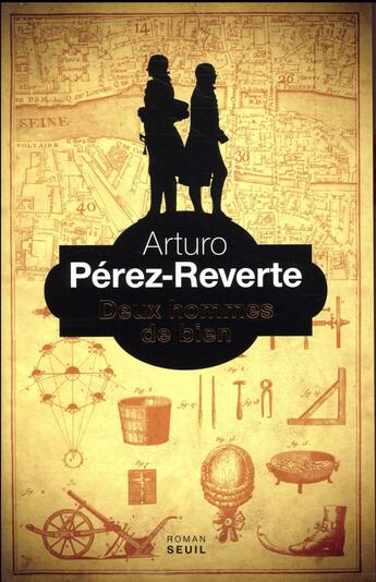 Couverture du livre « Deux hommes de bien » de Arturo Perez-Reverte aux éditions Seuil