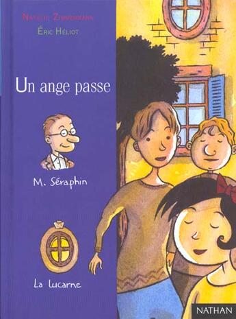 Couverture du livre « Un Ange Passe » de Natalie Zimmermann aux éditions Nathan