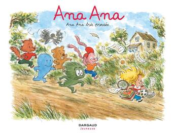 Couverture du livre « Ana Ana t.11 : Ana Ana très pressée » de Dominique Roques et Alexis Dormal aux éditions Dargaud