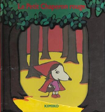 Couverture du livre « Petit chaperon rouge (le) » de Kimiko aux éditions Ecole Des Loisirs