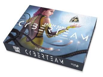 Couverture du livre « Escape game ; cyberteam » de William Bonhotal et Simon Gabillaub et Coline Pignat aux éditions Solar