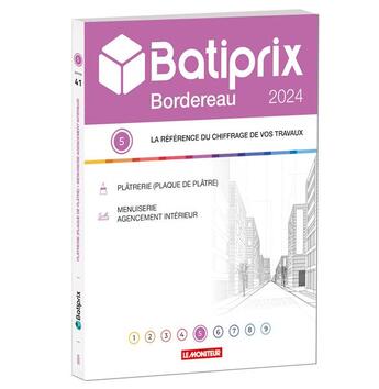 Couverture du livre « VOLUME 5 BATIPRIX 2024 : LA REFERENCE DU CHIFFRAGE DE VOS TRAVAUX » de Groupe Moniteur aux éditions Groupe Moniteur